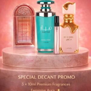 Pack Decante 10 ml - ya habibati / Mayar Natural Intense / Eclaire