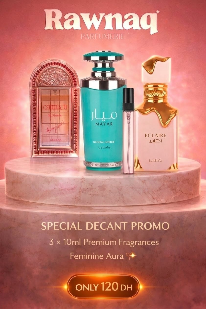 Pack Decante 10 ml - ya habibati / Mayar Natural Intense / Eclaire