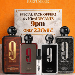 Pack Decante 10 ml 9pm Night Out / 9pm / 9pm rebel / 9pm Elixir